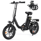 Bici eléctrica plegable isinwheel U4 🔥 500W, hasta 88 km y frenos hidráulicos