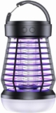 Lámpara antimosquitos UV 2000V – eléctrica, recargable USB y perfecta para exterior