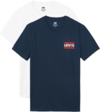 Pack 2 camisetas Levi’s hombre – básicas con logo y cómodas