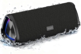 oraolo Altavoz Bluetooth Portatil 6.0, Bluetooth Speaker RGB Luces, Altavoz Bluetooth Potente 20W