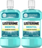 Pack de 2 Listerine Mentol Sabor Suave (2x500ml)