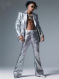 Pantalones Disco Años 70 con Lentejuelas – Brillo total para Fiestas