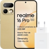 realme 16 Pro 5G – 8GB + 256GB, Pantalla 144Hz, Cámara 200MP