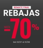 ¡Remate Final Merkal: Hasta un 70% de Descuento en Calzado y Moda!