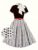 Vestido Vintage Hepburn Años 50 – Elegancia clásica con lunares
