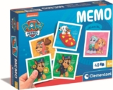 Clementoni Juego Memo Paw Patrol – 48 Cartas, Diversión para Niños